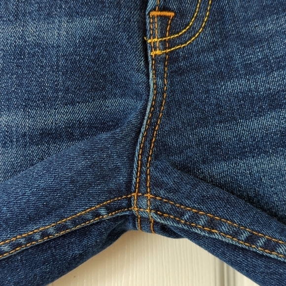 Grlfrnd Karolina Dark Wash High Rise Button Fly Skinny Jeans Joan Jett 28 - Picture 13 of 16